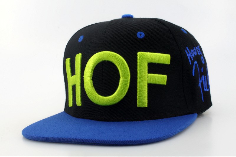 HOF house of field snapback hat qh